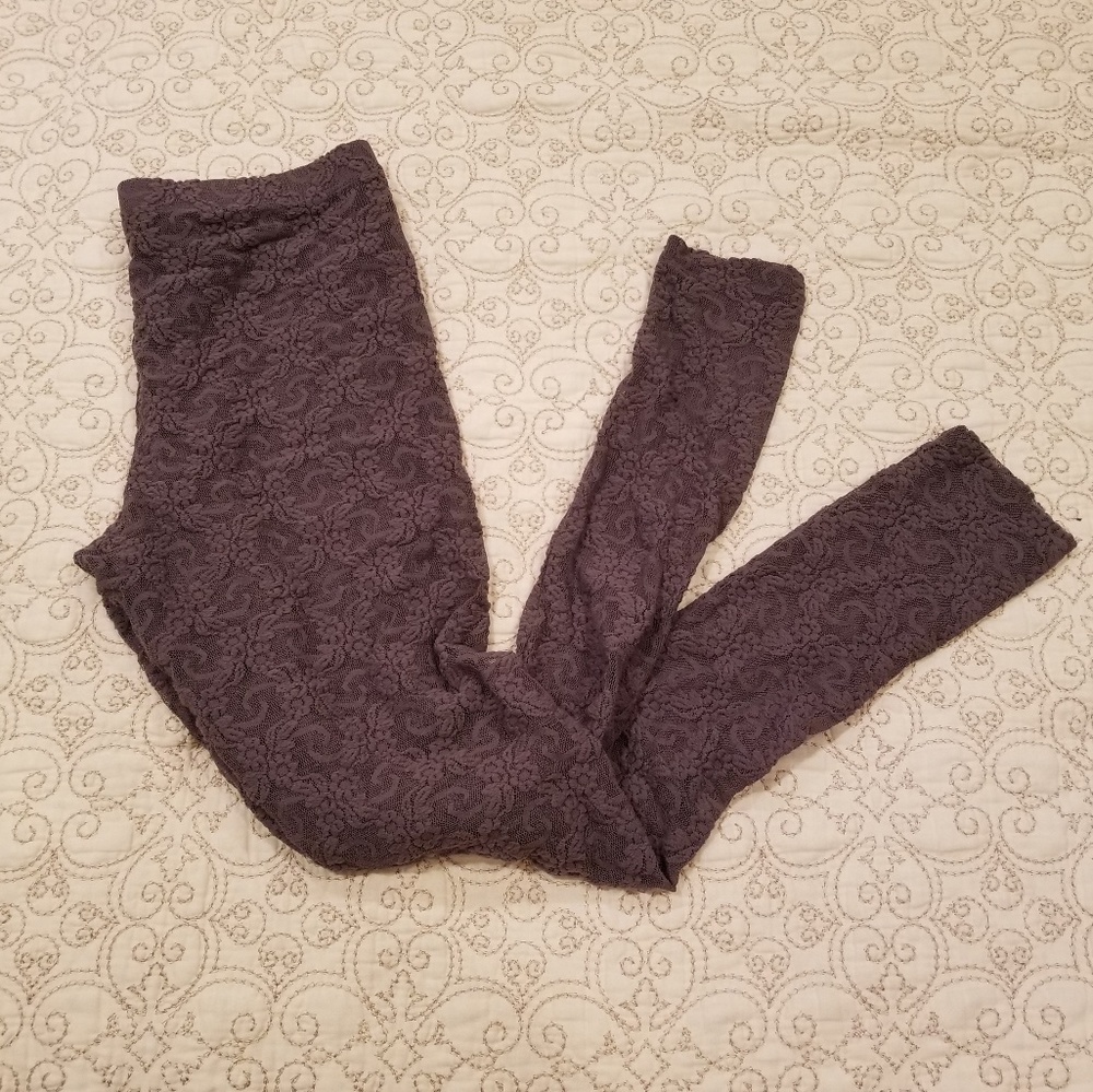 Charlotte Russe lace leggings
